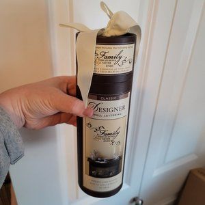 NWT "Family" Wall Decal Set